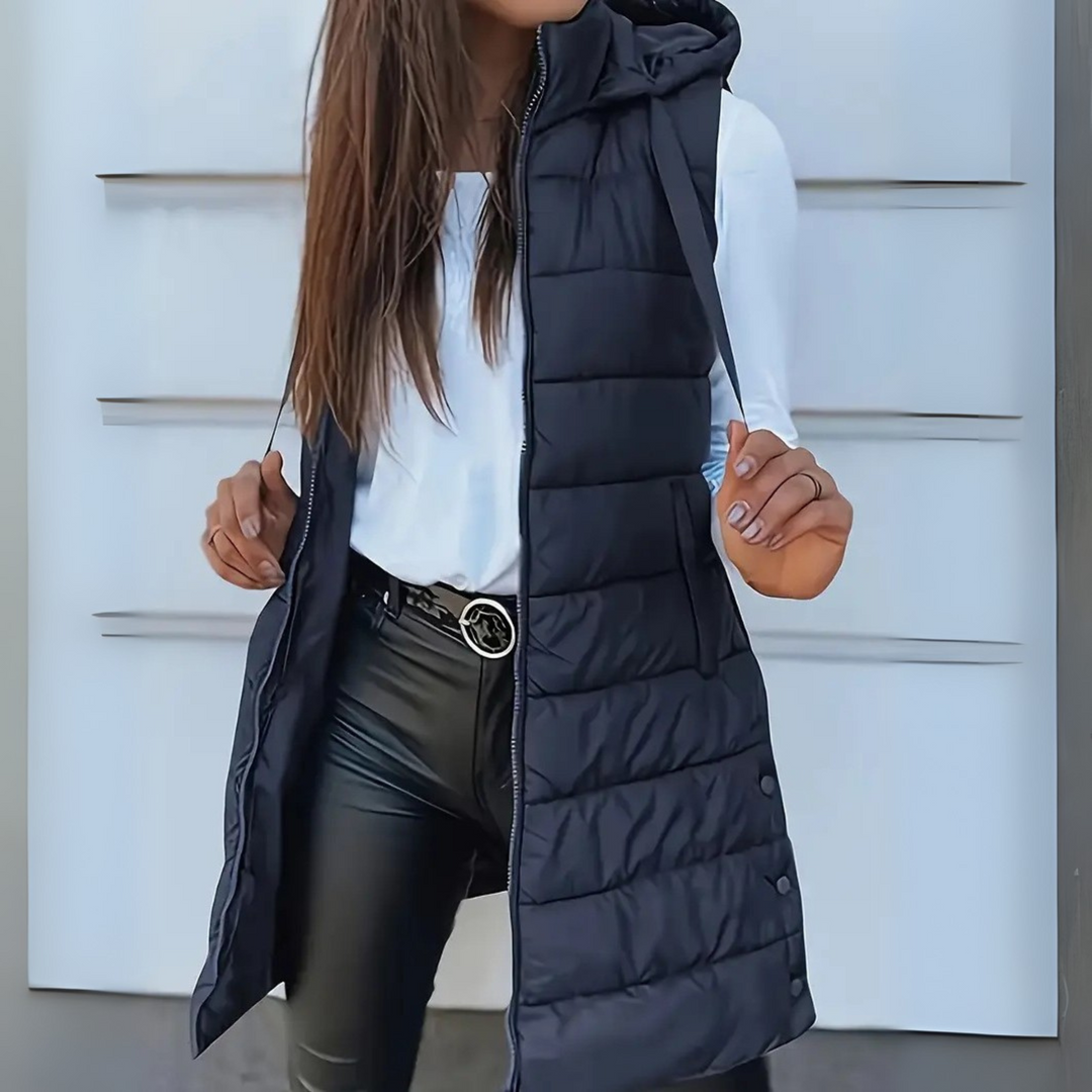 Nora | Lightweight Sleeveless Puffer Vest