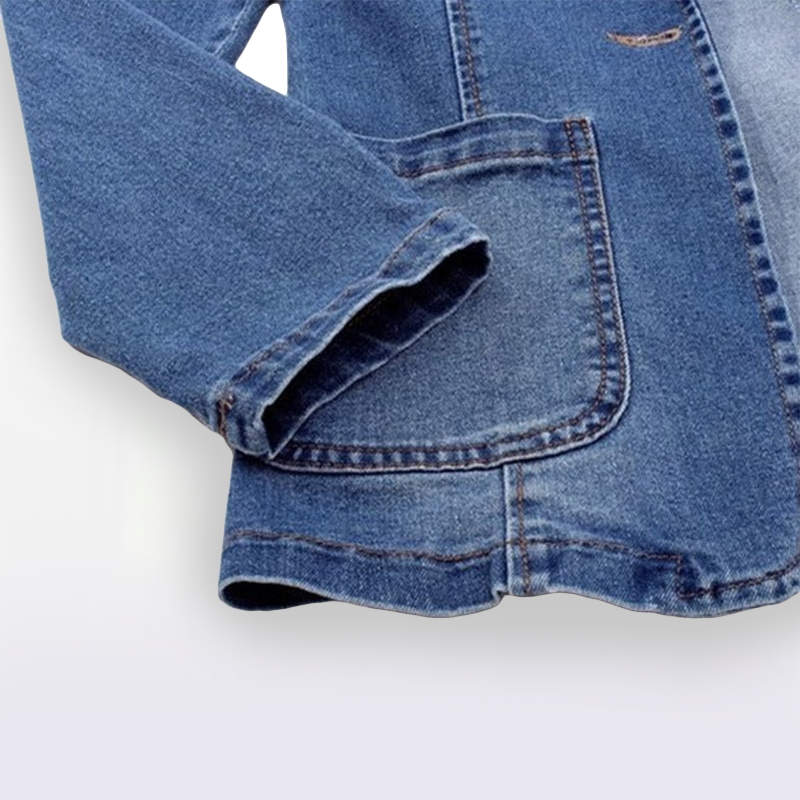 Aelin | Classic Denim Blazer