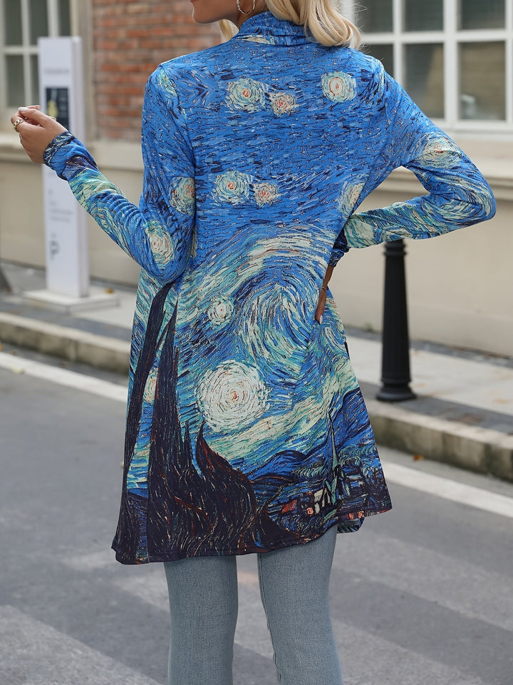 Briar | Art Inspired Long Cardigan