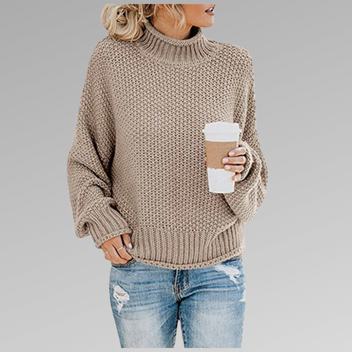 Olivia | Sweater with High Collar