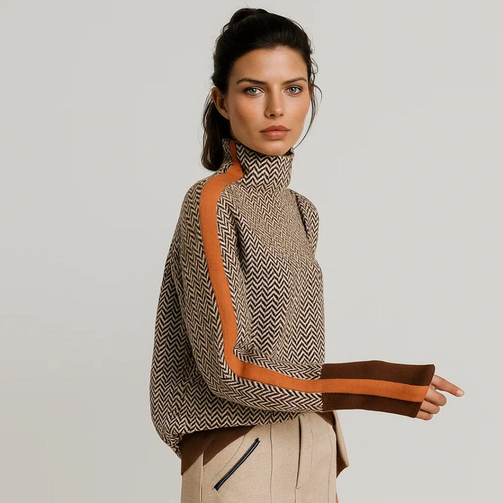 Martina | Cozy High Neck Pullover