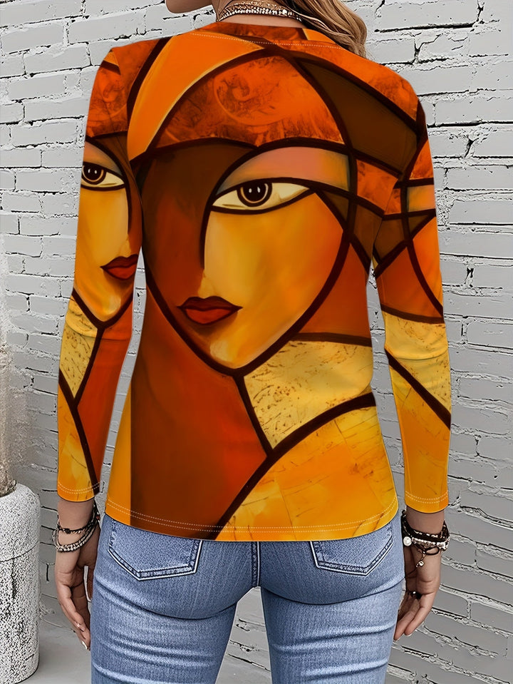 Arden | Geometric Art T-Shirt