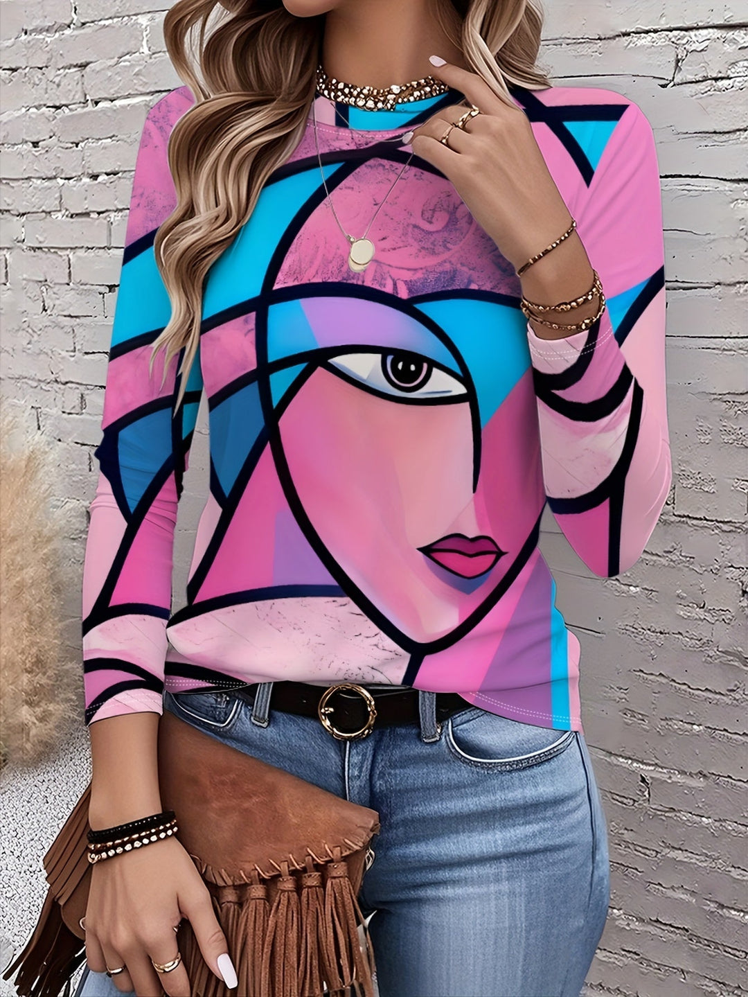 Arden | Geometric Art T-Shirt