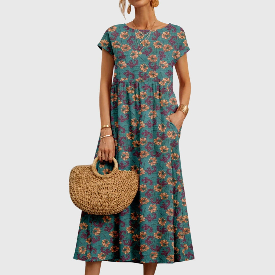Valencia™  | Chic Floral Dress