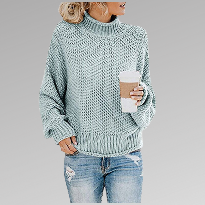 Olivia | Sweater with High Collar
