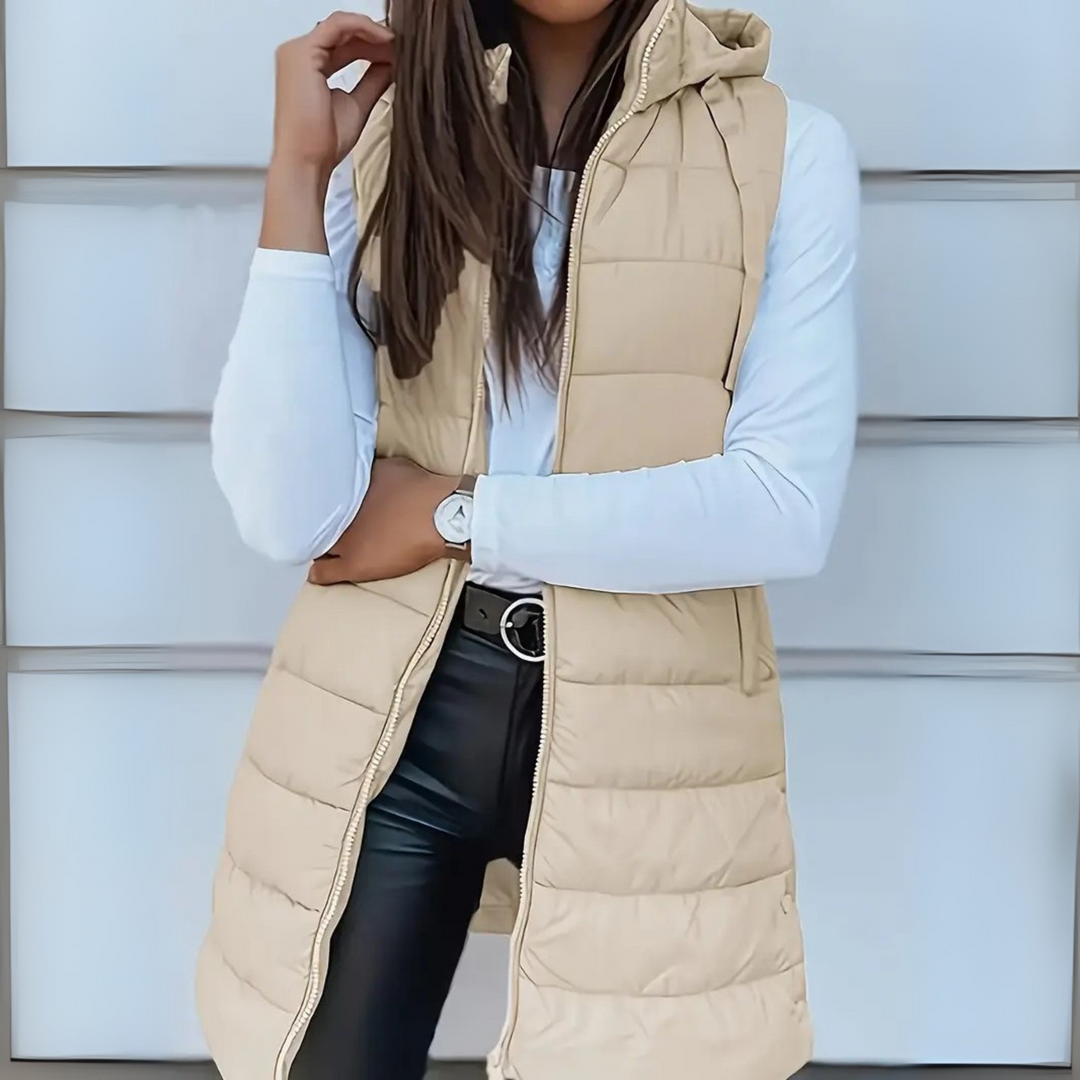 Nora | Lightweight Sleeveless Puffer Vest