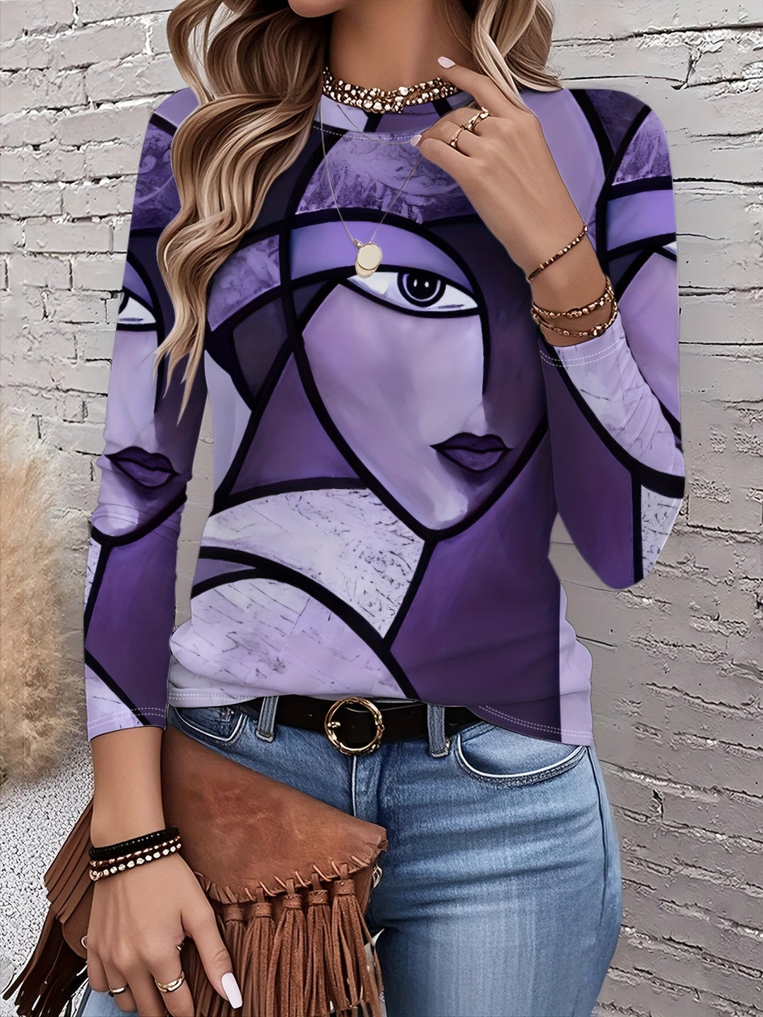 Arden | Geometric Art T-Shirt