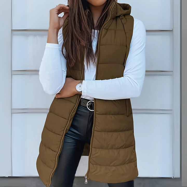 Nora | Lightweight Sleeveless Puffer Vest