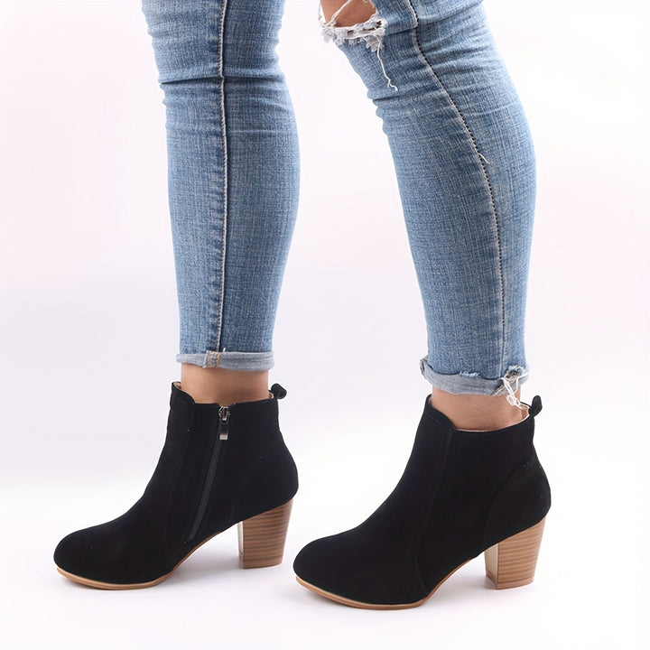 Maryline™ – Stable Heeled Booties for Long-Lasting Comfort
