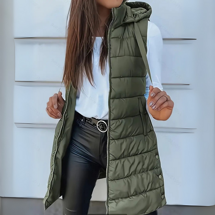 Nora | Lightweight Sleeveless Puffer Vest