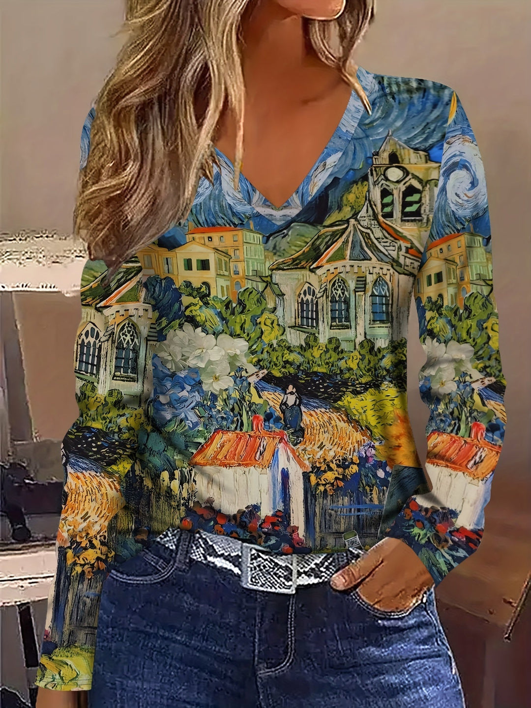 Indie | Abstract Painting T-Shirt
