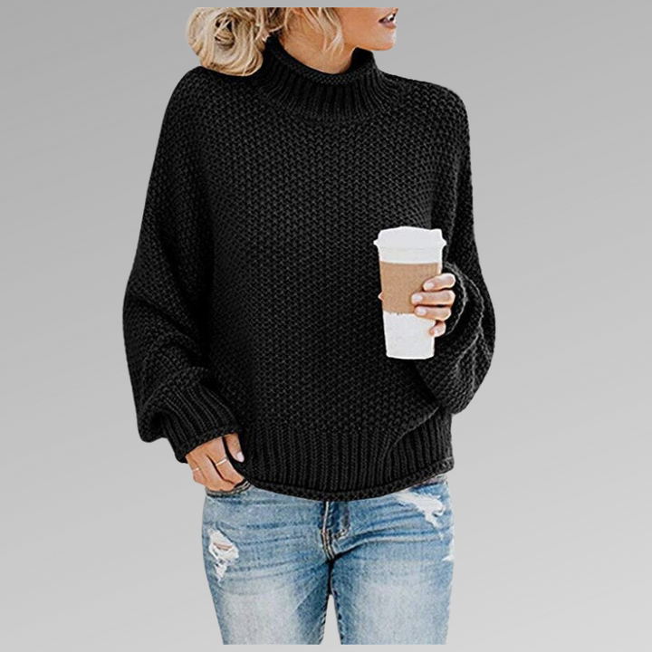 Olivia | High-Collared Sweater