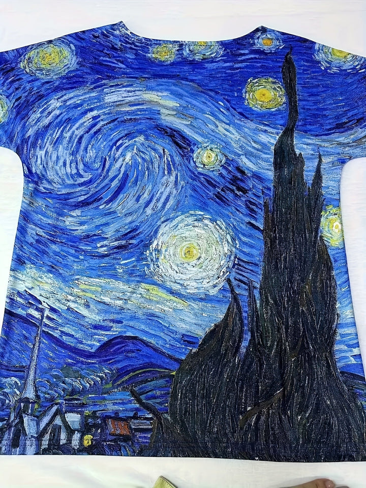 Paisley | Van Gogh Inspo Top