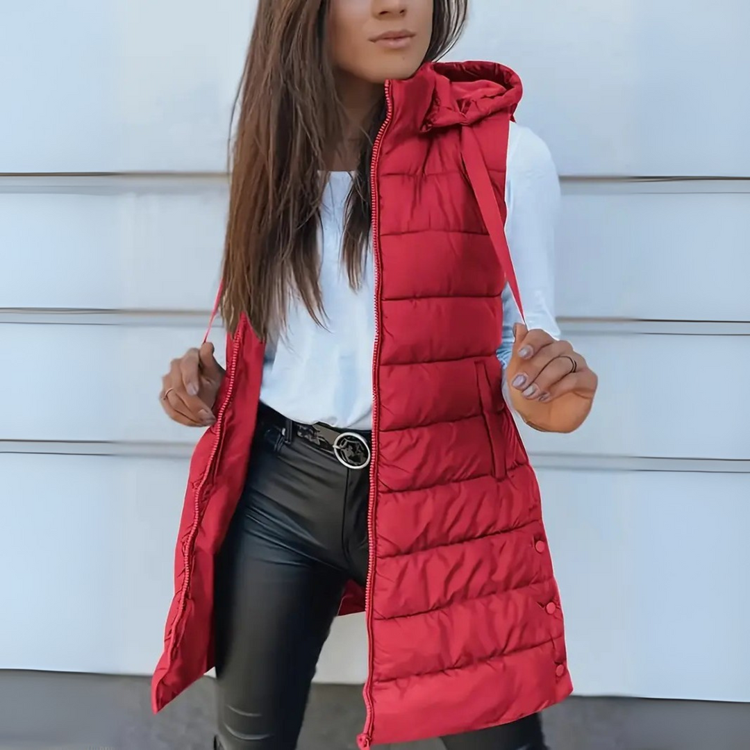 Nora | Lightweight Sleeveless Puffer Vest