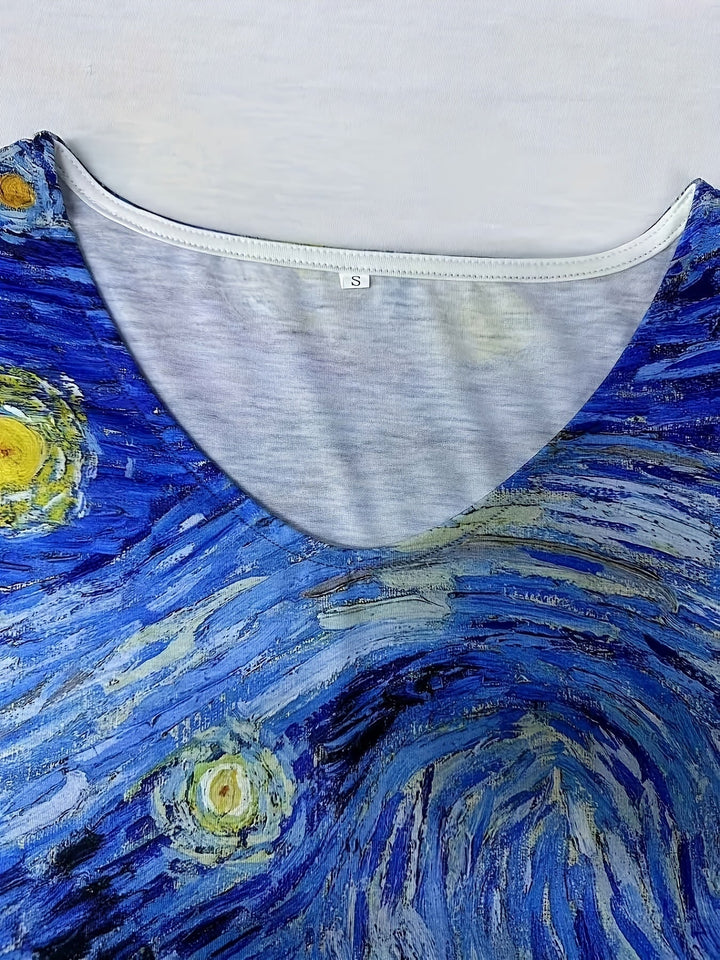 Paisley | Van Gogh Inspo Top