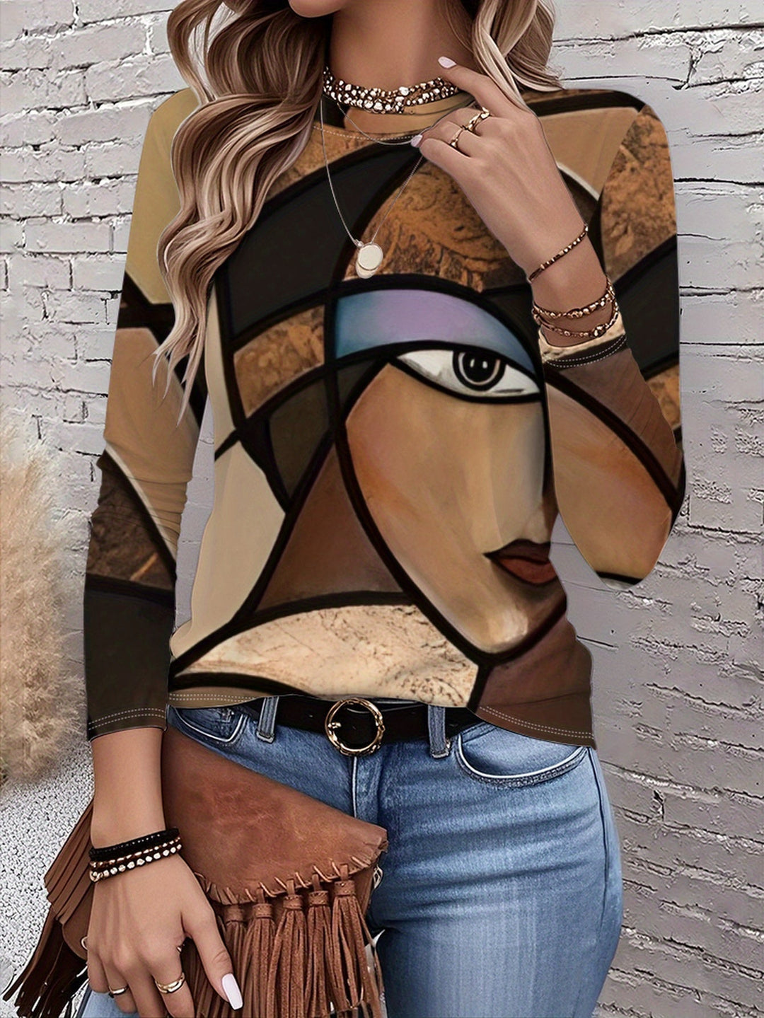 Arden | Geometric Art T-Shirt
