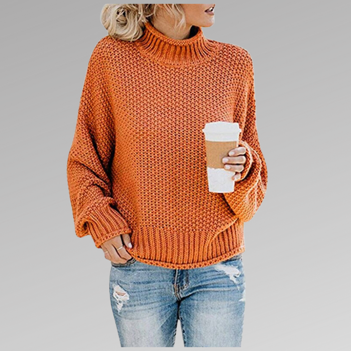 Olivia | High-Collared Sweater