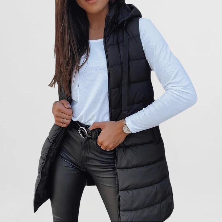 Nora | Lightweight Sleeveless Puffer Vest