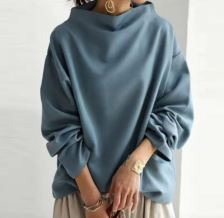 Mona | Casual High-Neck Top