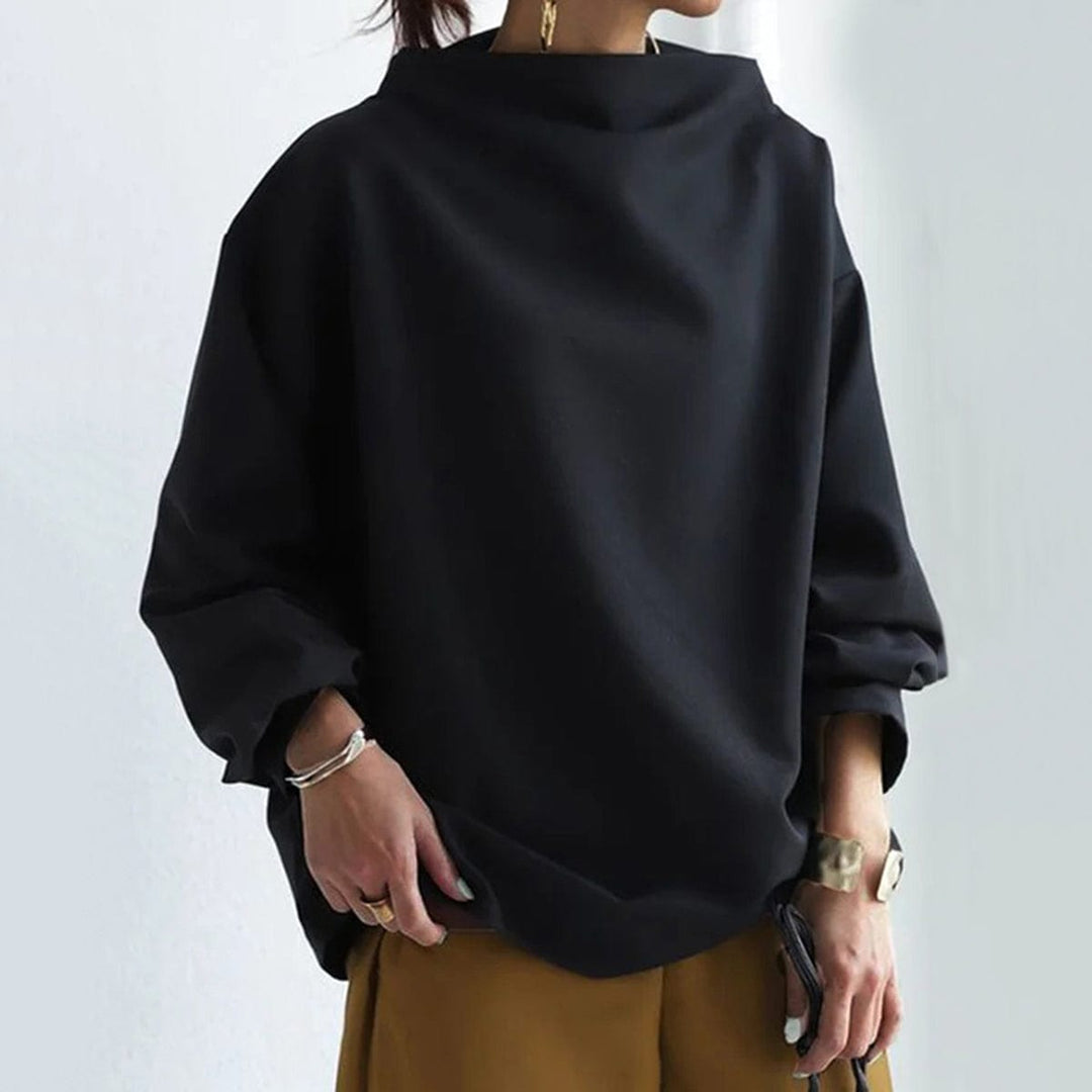 Mona | Casual High-Neck Top