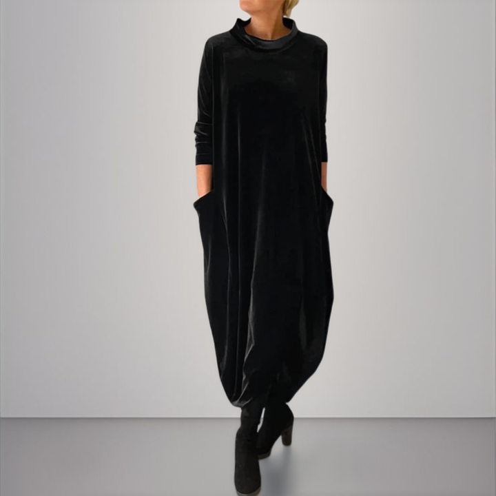 Noelle | Velvet Elegant Maxi Dress