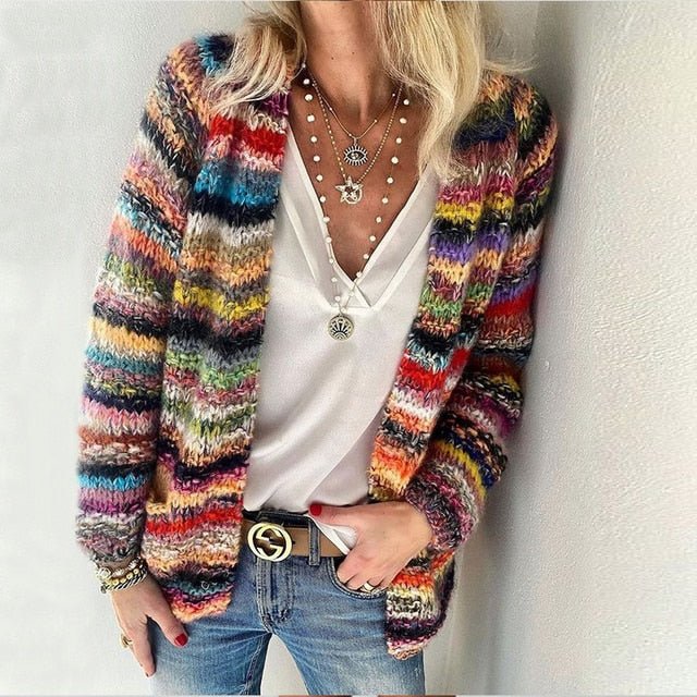 Esme™ | Colorful Knit Cardigan