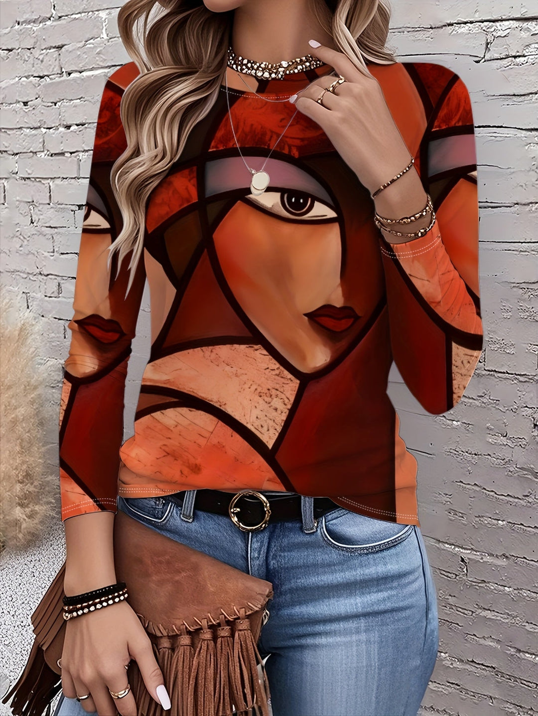 Arden | Geometric Art T-Shirt