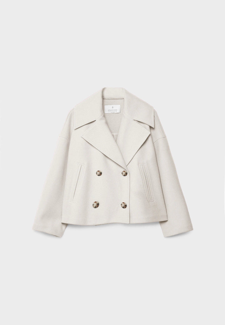 Alaia | Short Double Breasted Coat