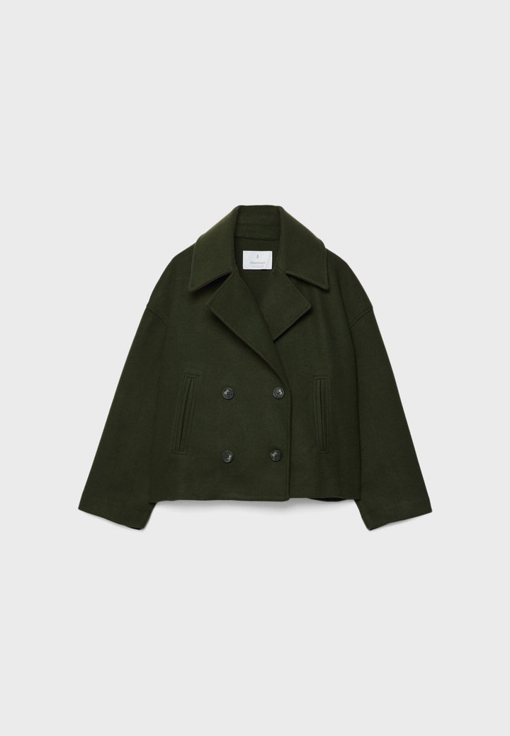 Alaia | Short Double Breasted Coat
